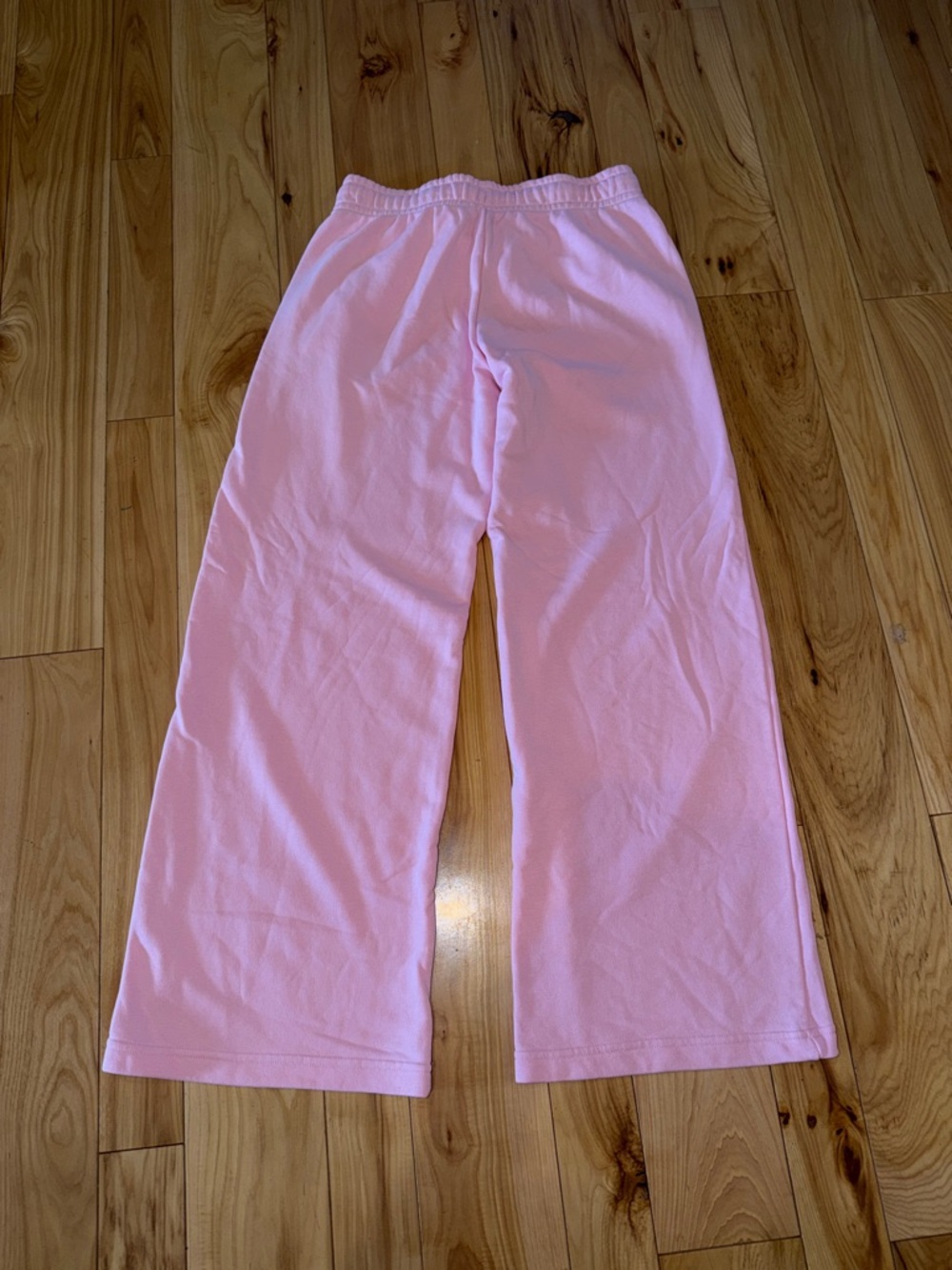 Women’s Nike Sporstwear Club Fleece Midrise Wide-Leg Pants Size M - Picture 3 of 5